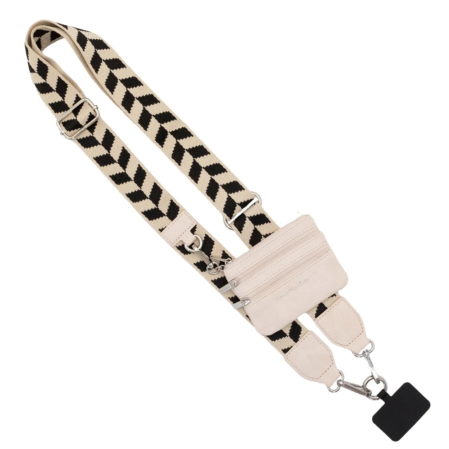 Clip & Go Phone Strap with Pouch