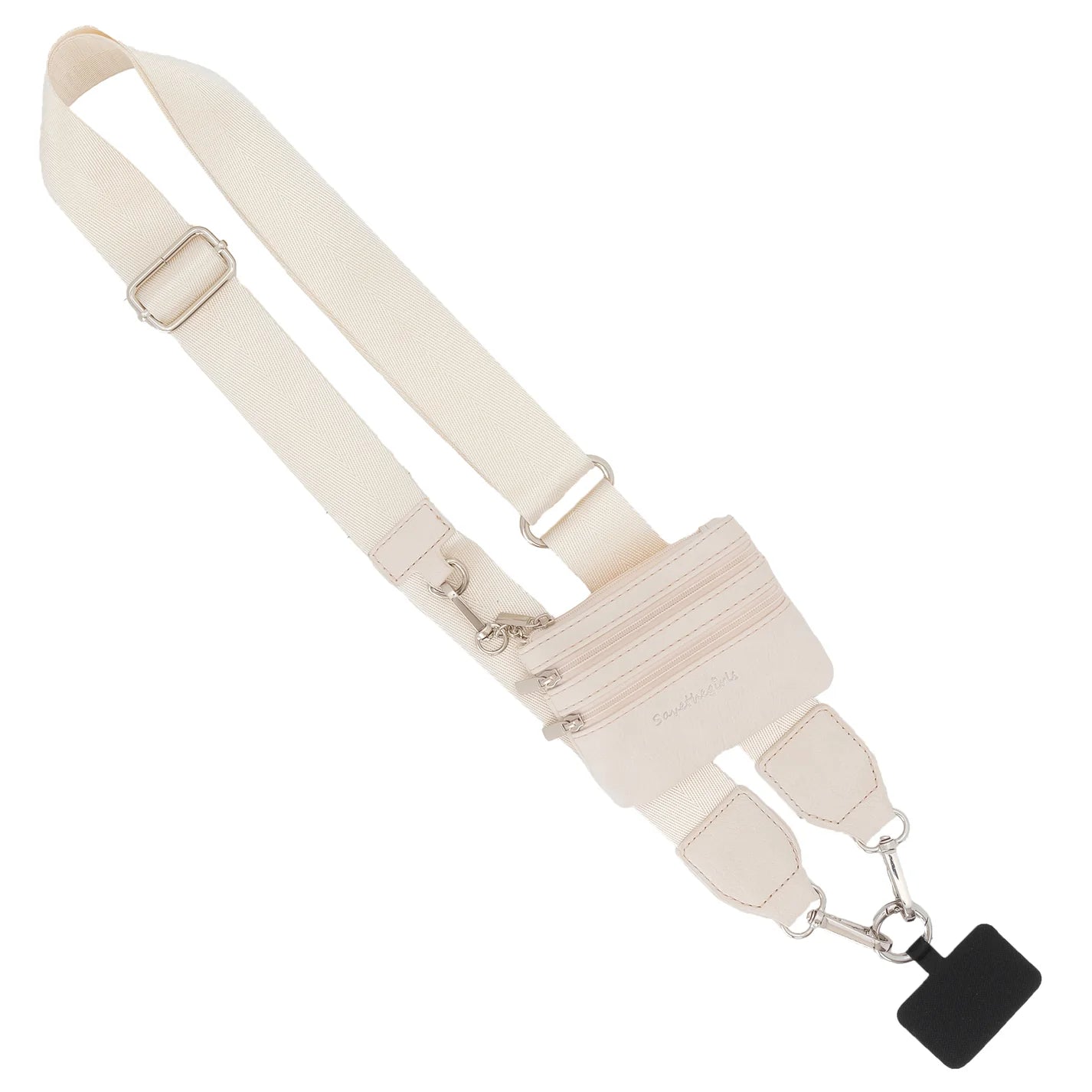Clip & Go Phone Strap with Pouch