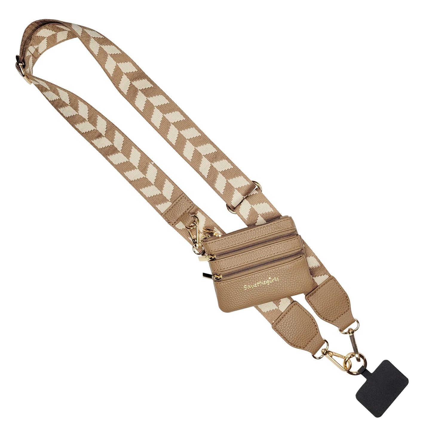 Clip & Go Phone Strap with Pouch