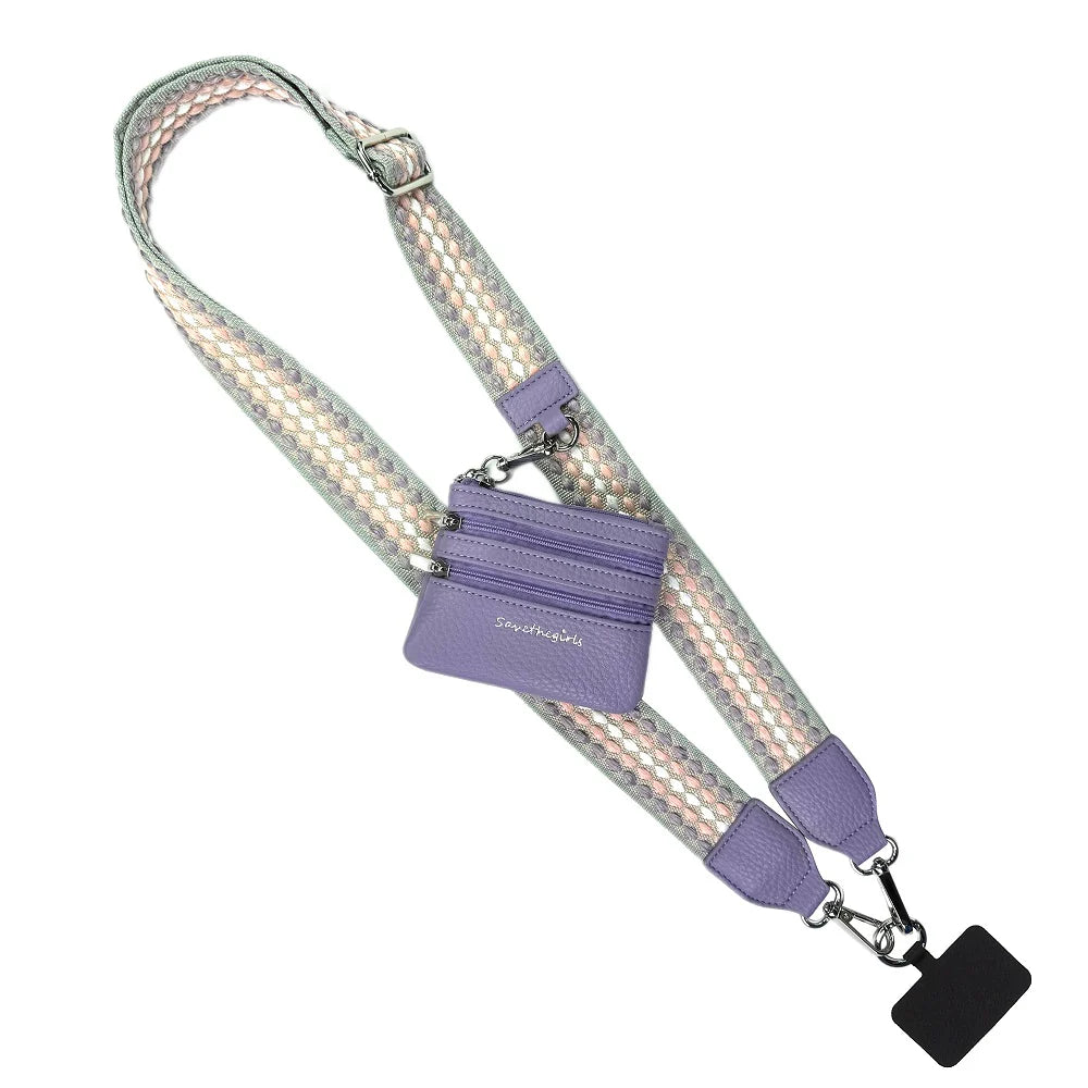 Clip & Go Phone Strap with Pouch