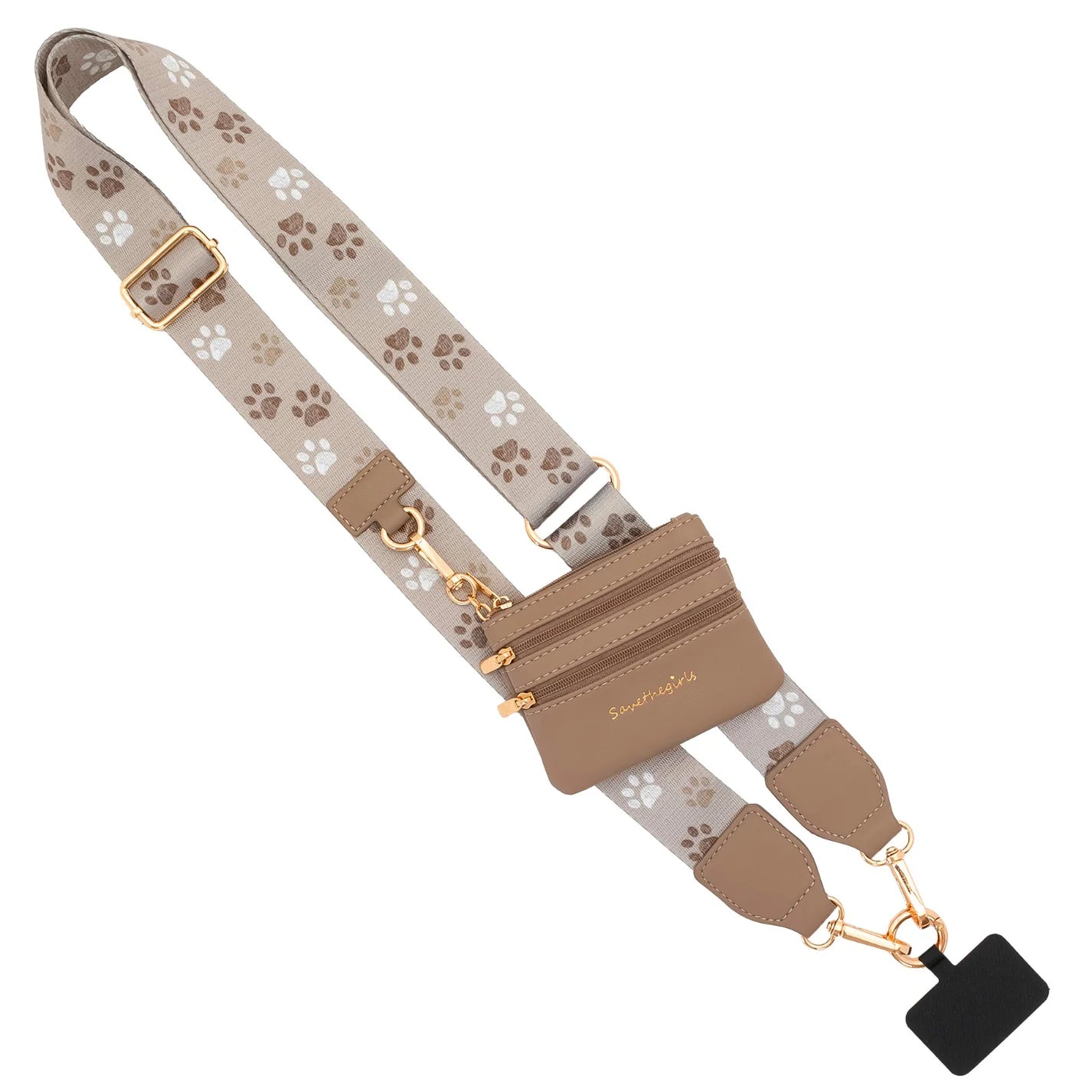 Clip & Go Phone Strap with Pouch