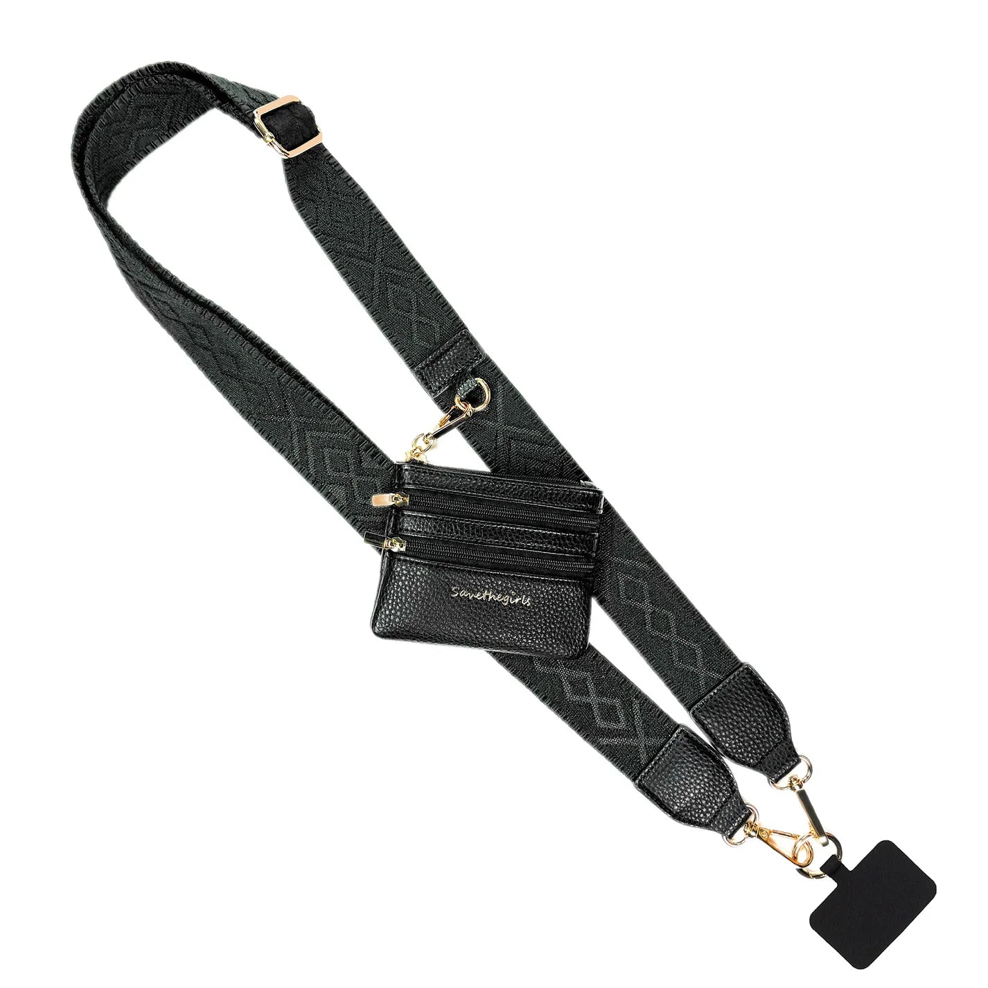 Clip & Go Phone Strap with Pouch