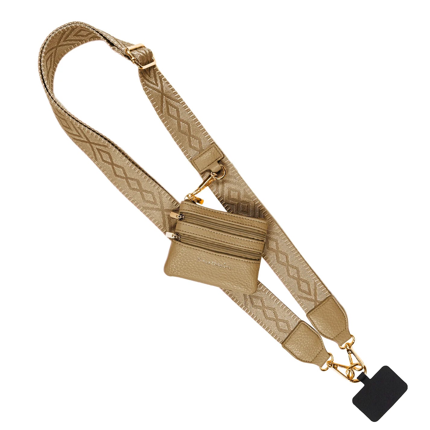 Clip & Go Phone Strap with Pouch