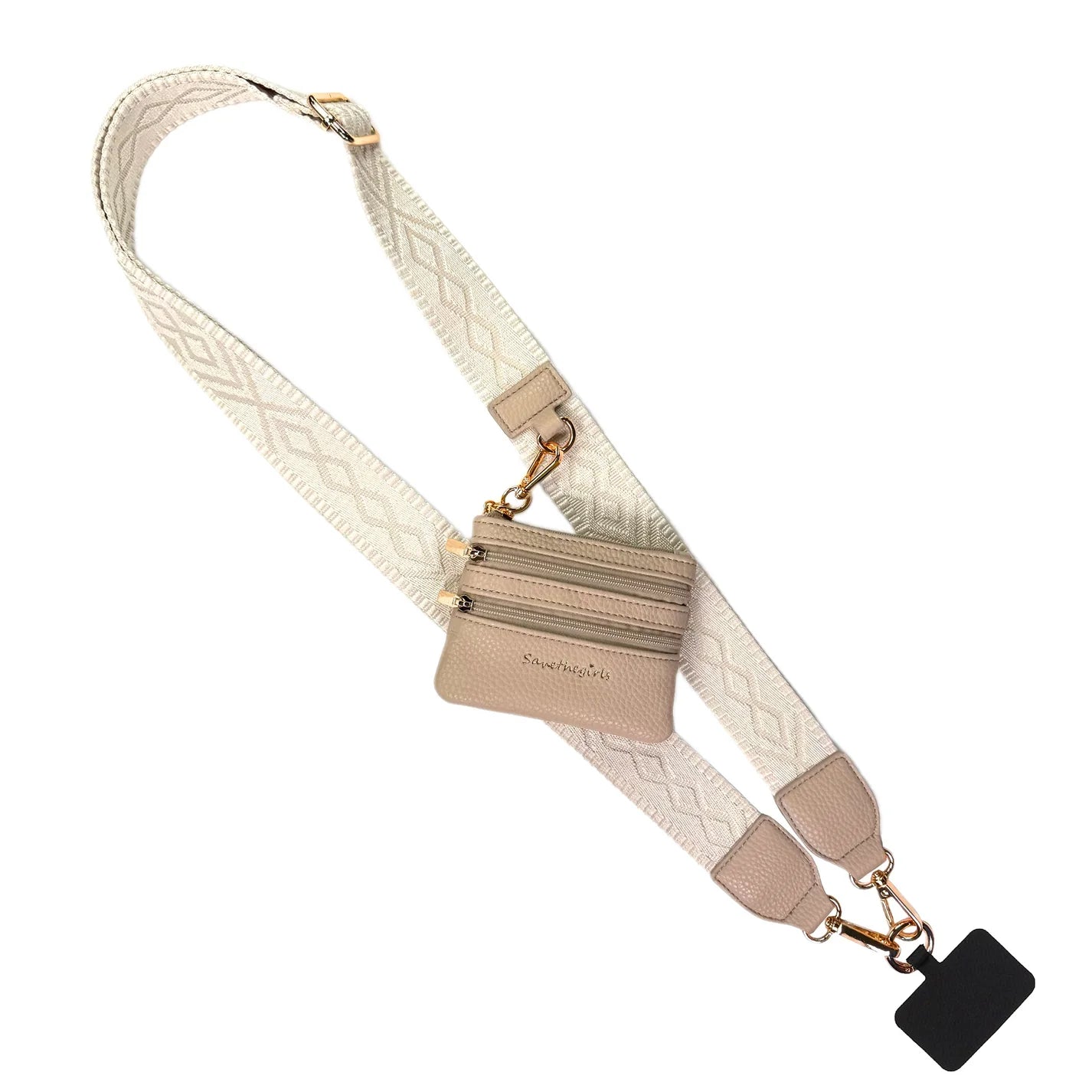 Clip & Go Phone Strap with Pouch