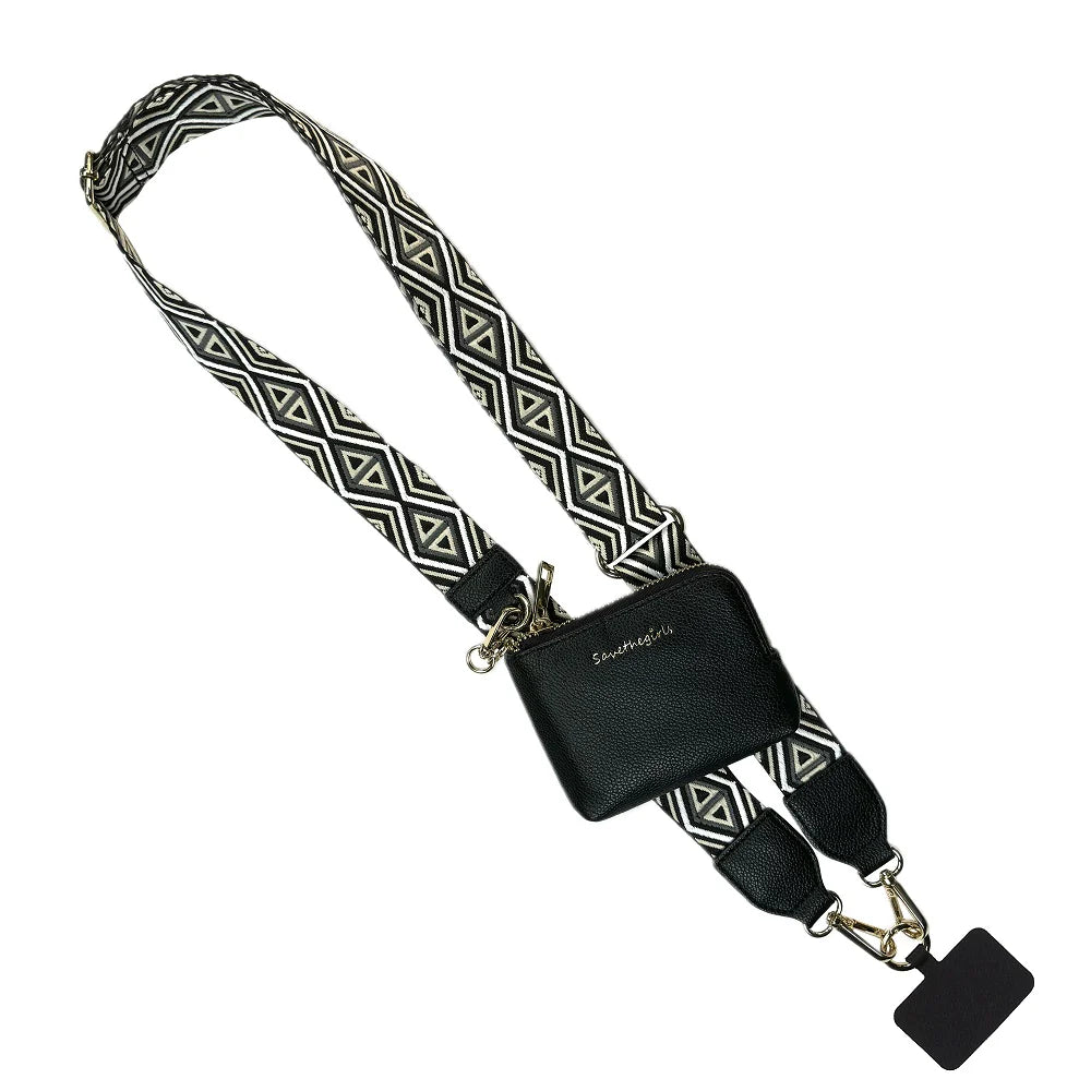 Clip & Go Phone Strap with Pouch