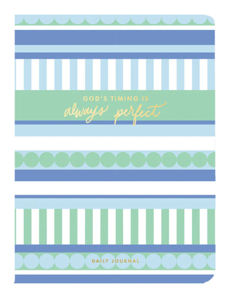 God's Timing is Always Perfect Daily Journal