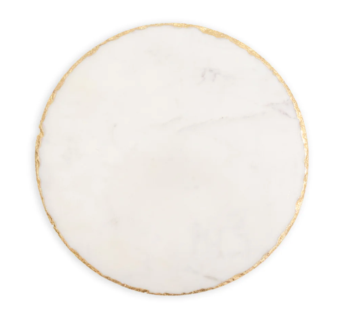 Round Marble Cheese Board