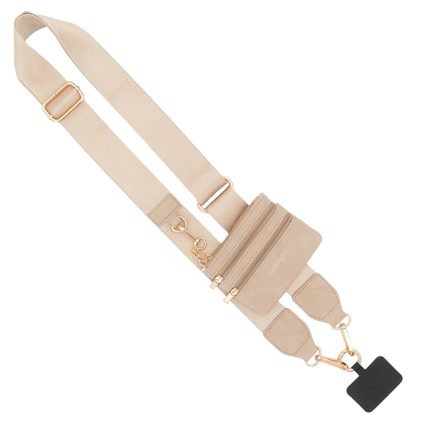 Clip & Go Phone Strap with Pouch