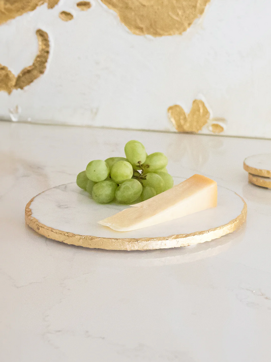 Round Marble Cheese Board